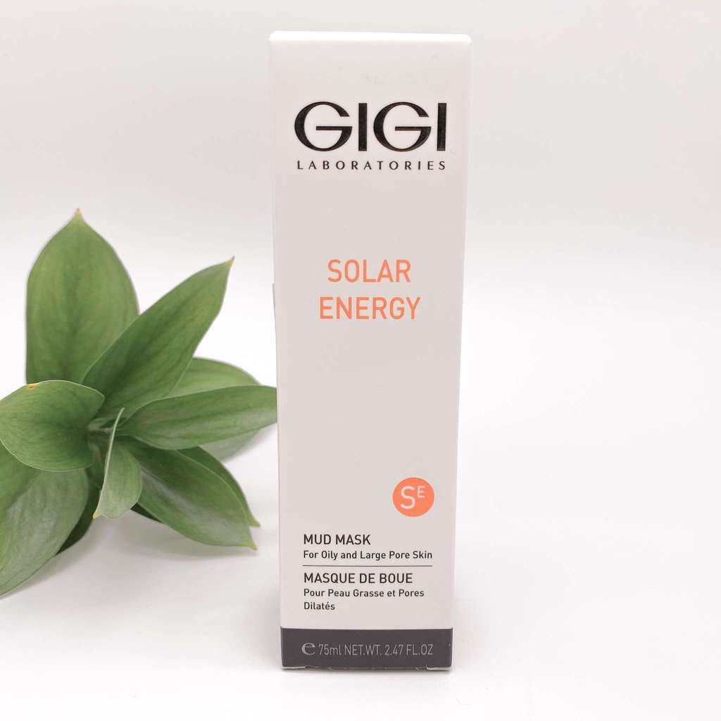 GIGI Solar Energy, грязевая маска, for oily and large pore skin