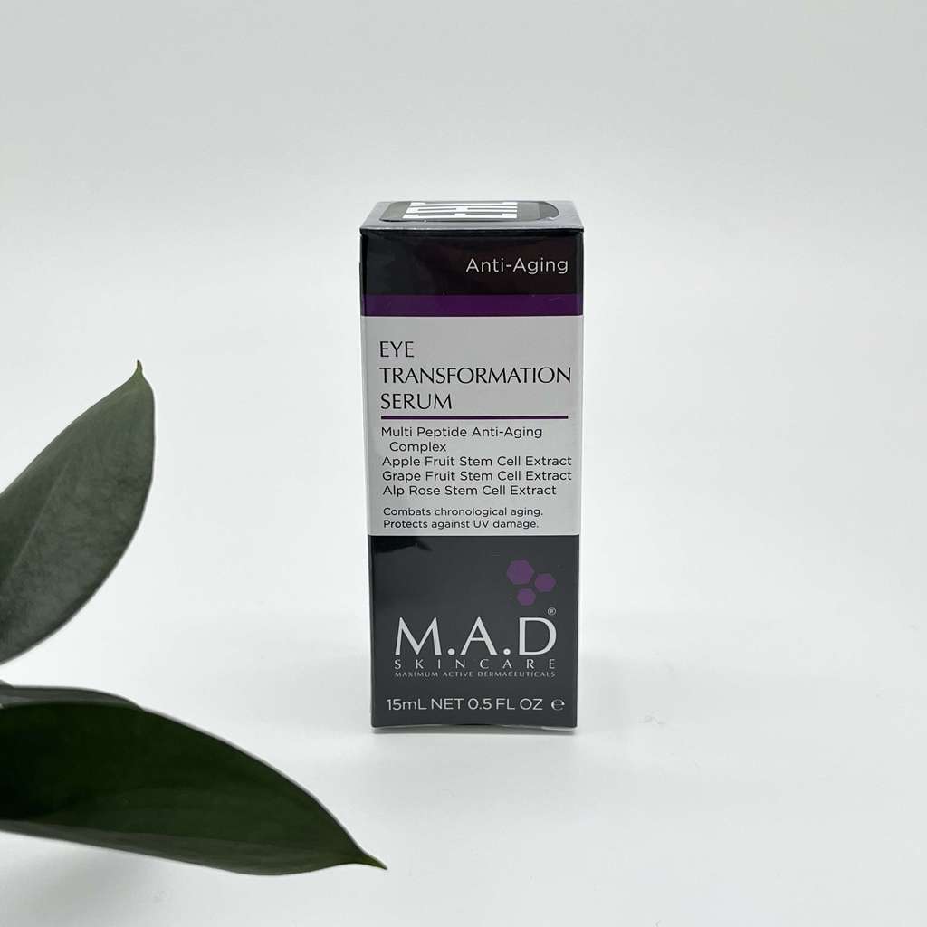 M.A.D SKINCARE Eye Transformation Serum – сыворотка для ухода за кожей вокруг глаз с омолаживающим эффектом, 15 гр