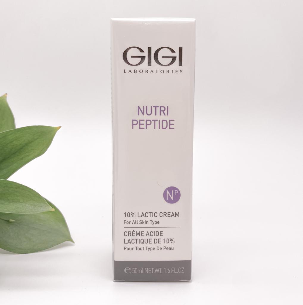 GIGI Nutri Peptide 10% Lactic cream - Крем пептидный увлажняющий с 10% молочной кислотой