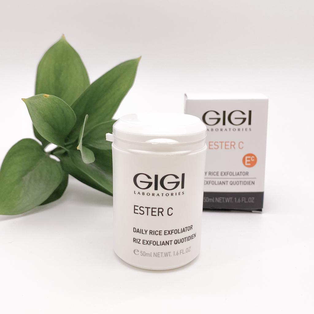 GIGI Ester C Daily Rice Exfoliator - Эксфолиант для очищения и микрошлифовки кожи