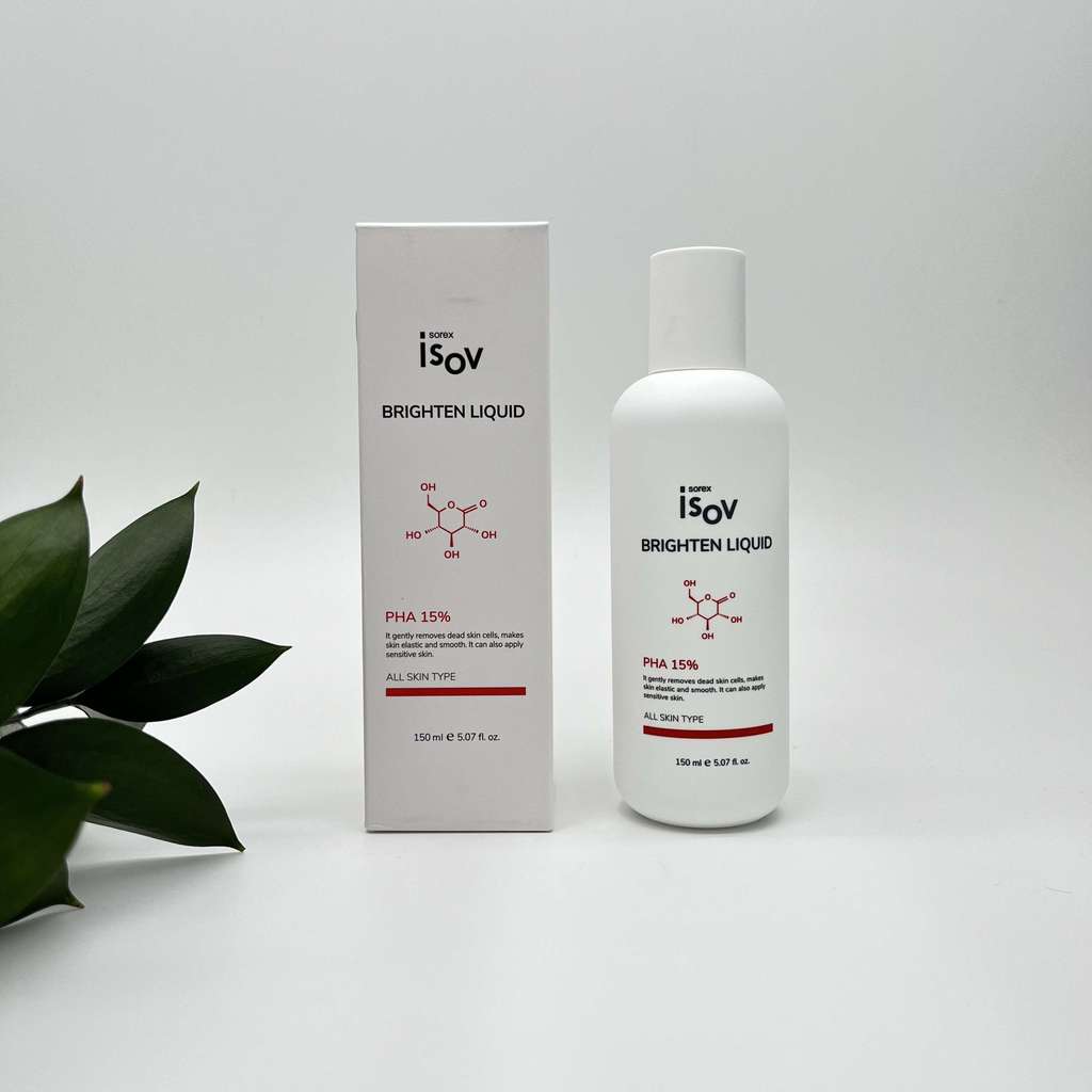 ISOV Brighten Liquid (PHA15) Лосьон-сыворотка очищающий, регенерирующий для чувствительной кожи 150 мл