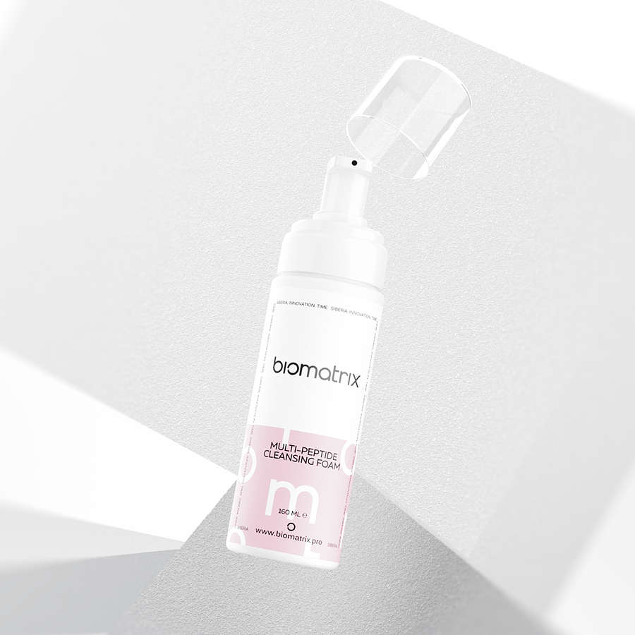 Biotime Multi-Peptide Cleansing Foam Мультипептидная очищающая пенка