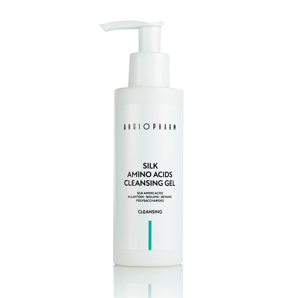 ANGIOPHARM SILK AMINO ACID CLEANSING GEL Гель для умывания с аминокислотами шелка
