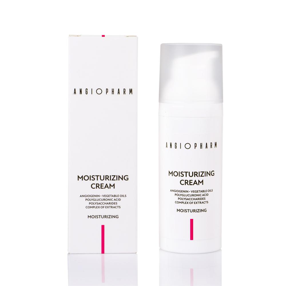 ANGIOPHARM MOISTURIZING CREAM Ангиофарм увлажняющий крем для лица