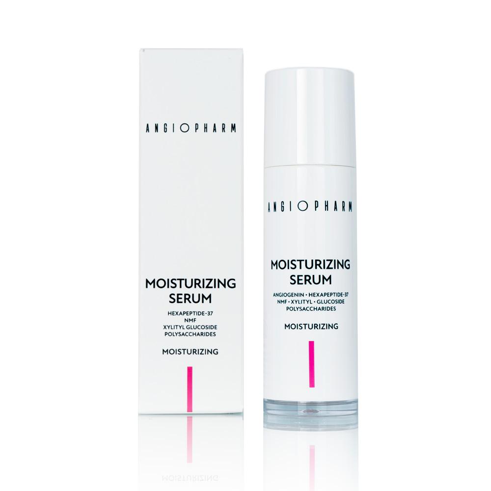 ANGIOPHARM MOISTURIZING SERUM Ангиофарм увлажняющая сыворотка для лица