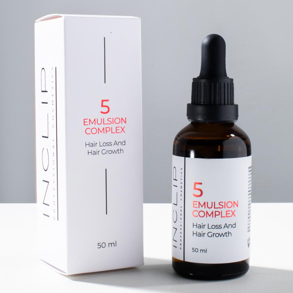 INCLIP №5 Кислородная эмульсия против выпадения и для роста волос Inclip