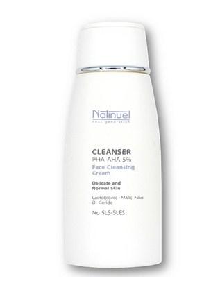 Natinuel CLEANSER PHAs-AHA 5%  Био-очищающий препарат для сухой и чувствительной кожи