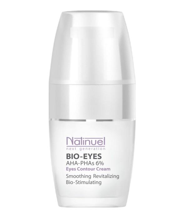BIO-EYES AHA-PHAs 6% Разглаживающий, восстанавливающий, биостимулирующий крем для кожи вокруг глаз pH 3,3