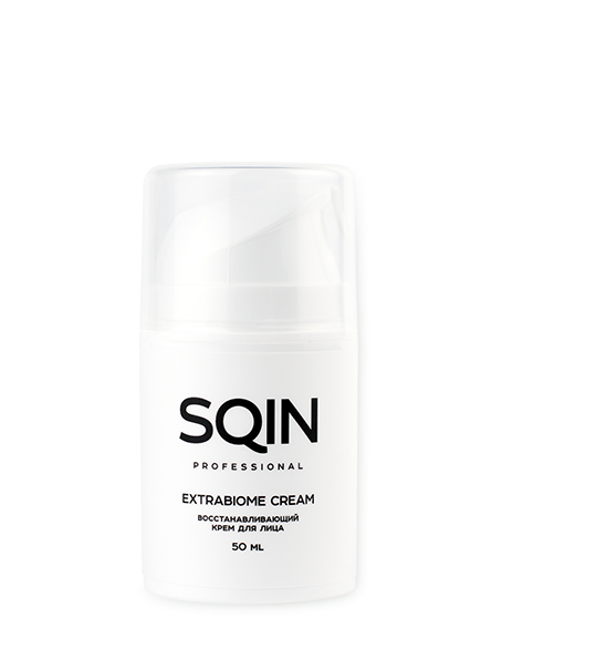 SQIN Extrabiome Cream Восстанавливающий крем для лица с пребиотиками и фосфолипидами, 50 мл