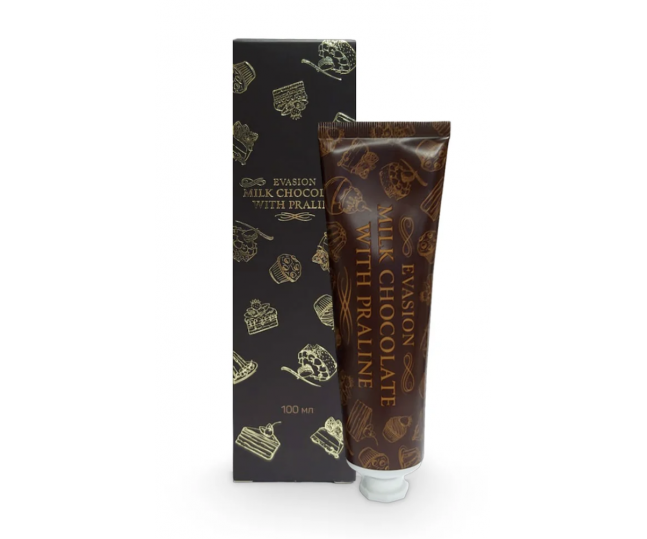 EVASION Зубная паста Dessert toothpaste, Milk chocolate with praline