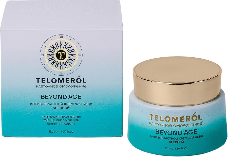 TELOMEROL BEYOND AGE Антивозрастной крем для лица дневной, 50 мл