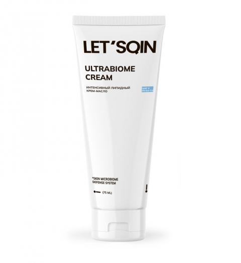 LET'SQIN ULTRABIOME CREAM Интенсивный липидный крем-масло с фосфолипидами и пребиотиками