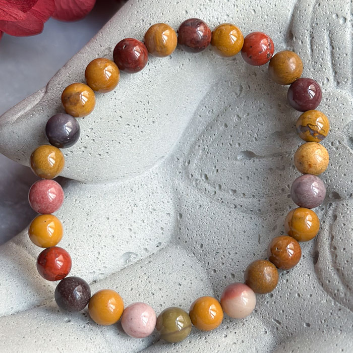 Браслет Мукаит ("Австралийская Яшма")