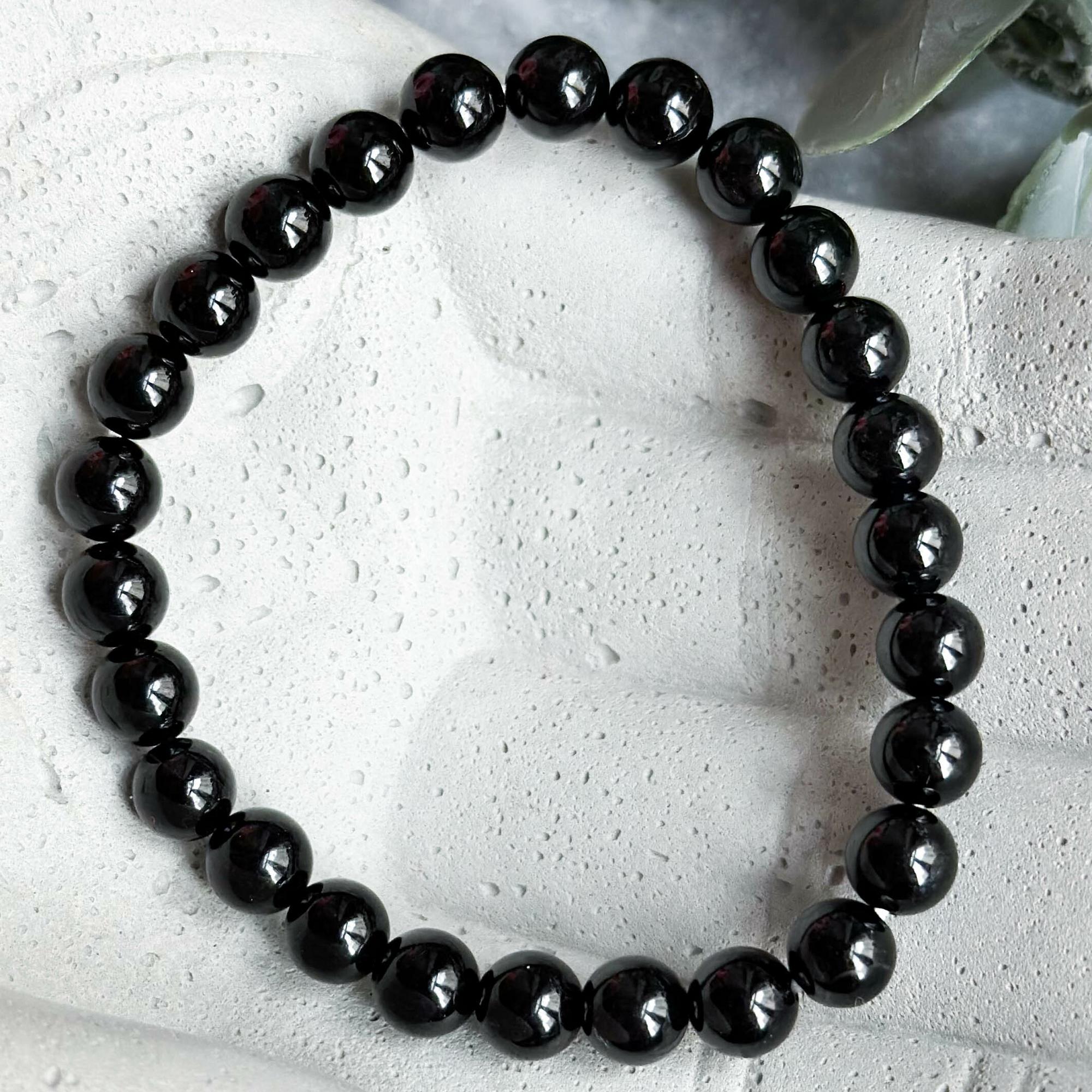 Браслет Шерл (Черный Турмалин)