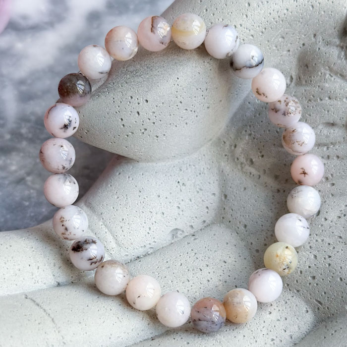 Браслет Розовый Опал