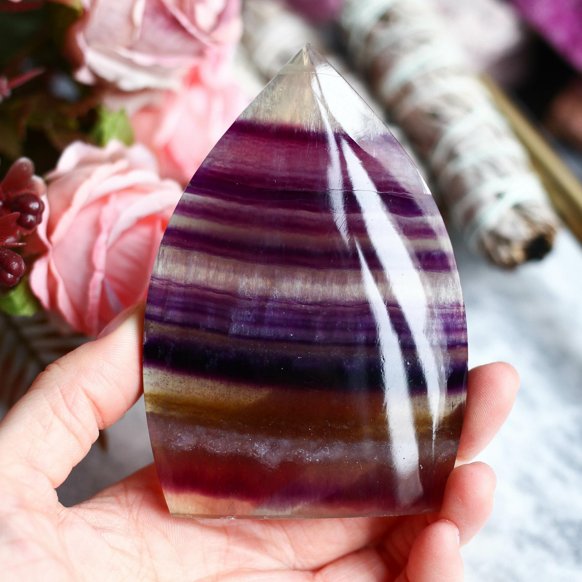 Флюорит полированный