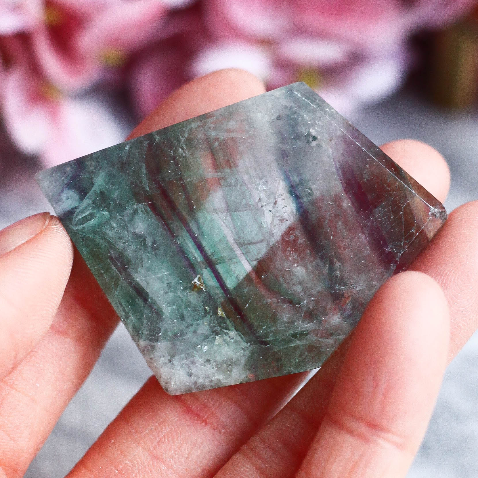 Флюорит полированный