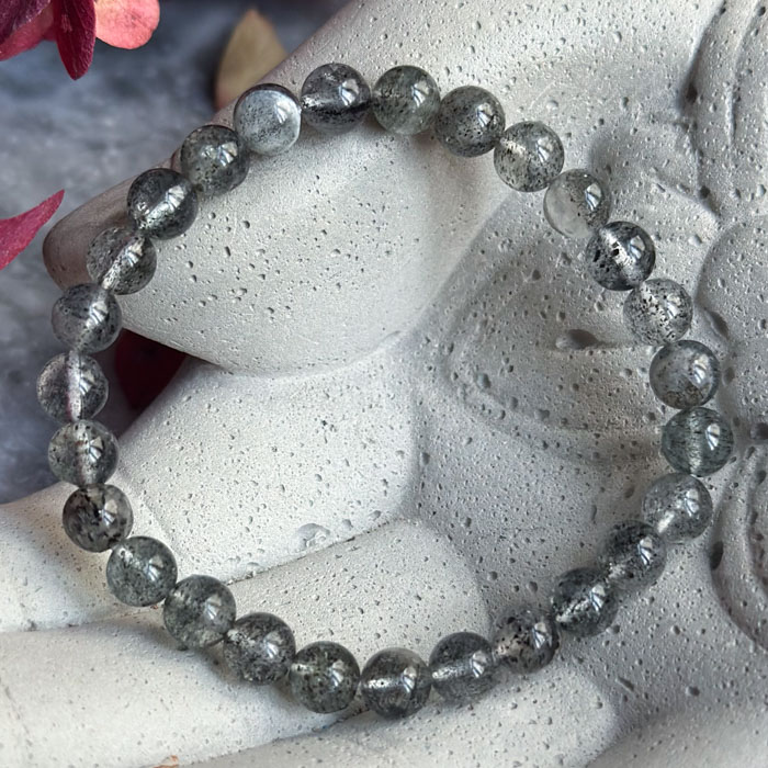 Браслет Кварц с Биотитом