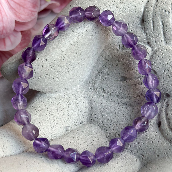 Браслет Ограненный Аметист