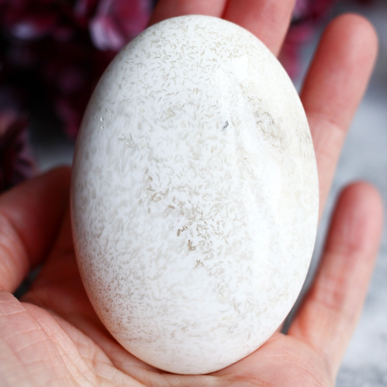 Сколецит в форме гальки