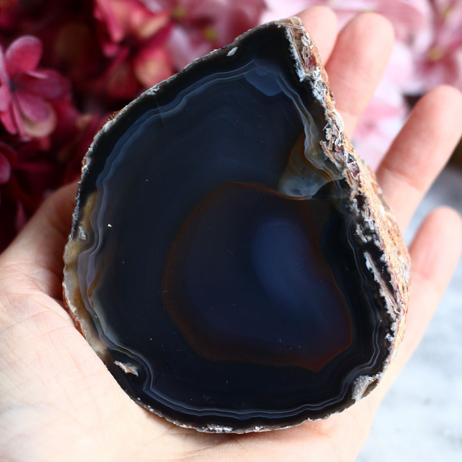 Срез миндалины агата