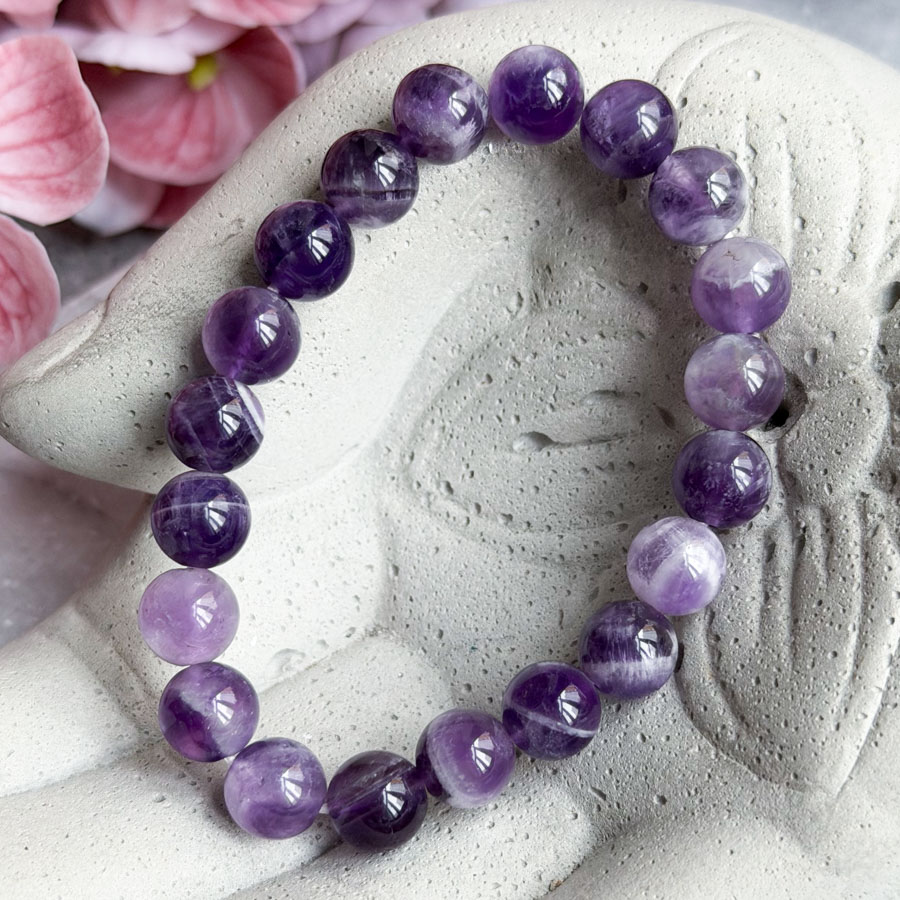 Браслет Шевронный Аметист