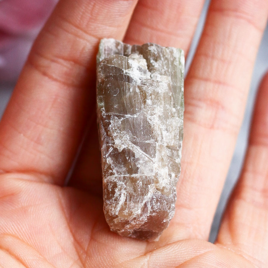 Арбузный турмалин необработанный