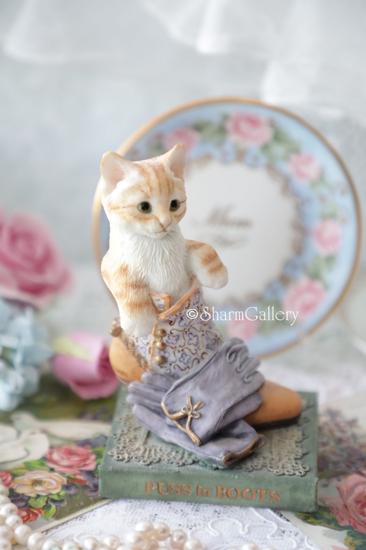 Статуэтка "Kitten tales", №7. Котята. Country artists, Enesco.
