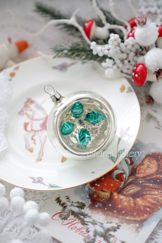 Шарик - Прожектор. №5. Елочная игрушка ГДР.