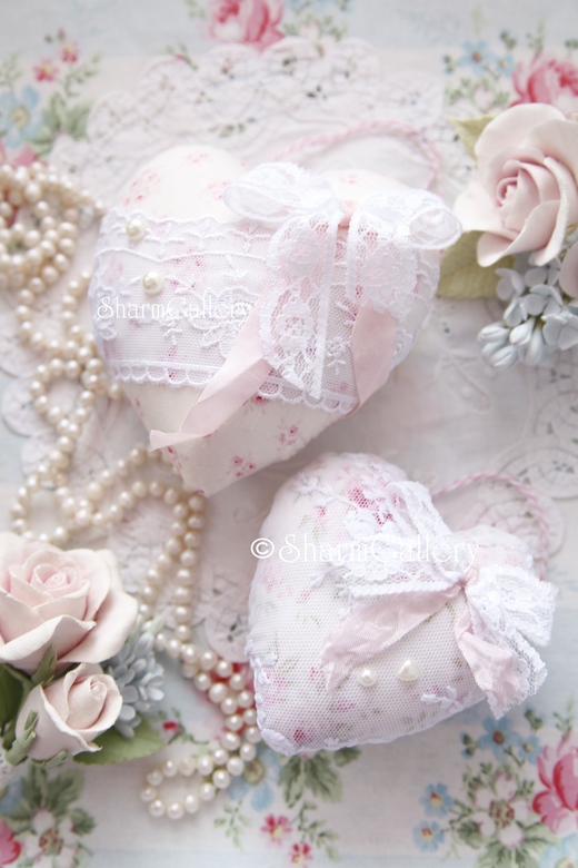 Набор сердечек "Love". Ручная работа.