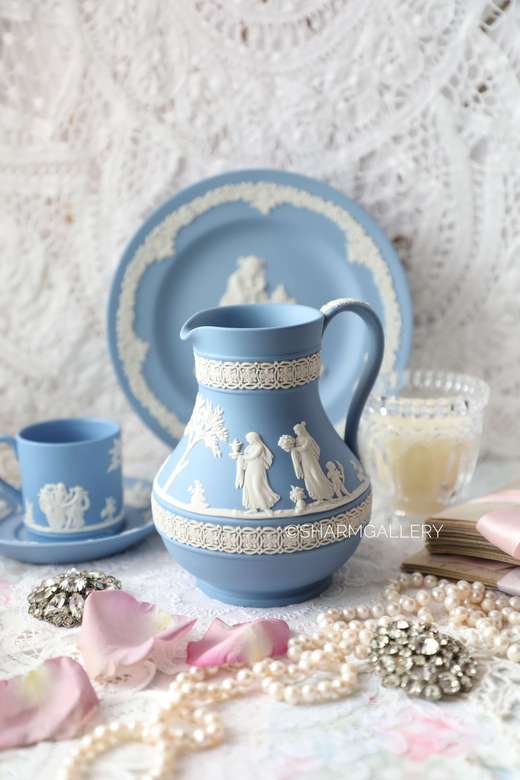 Кувшин, 13,5см. Фарфор WEDGWOOD, Англия. Винтаж.