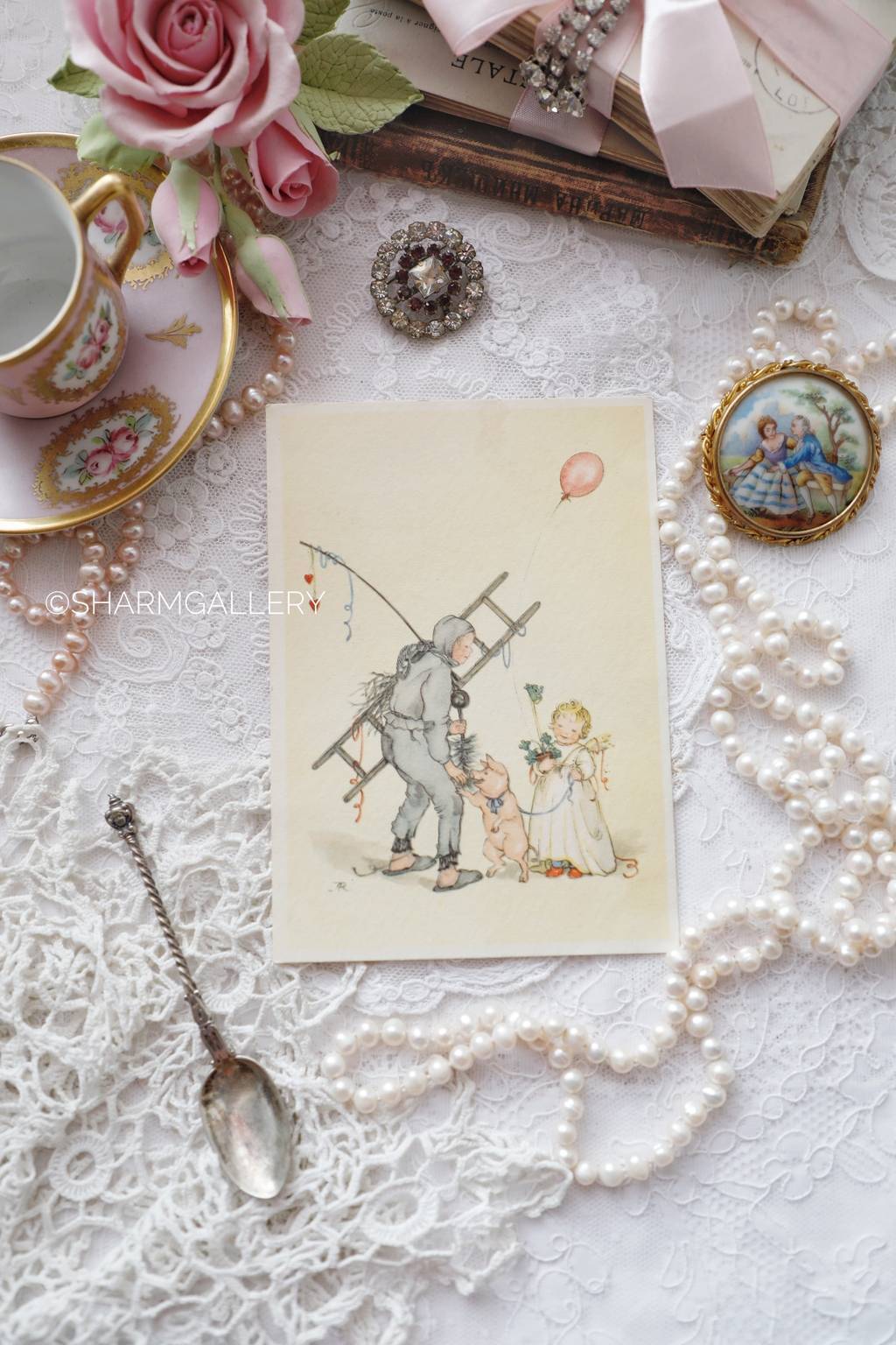 Винтажная открытка №46. Германия, чистая. 1940-50гг.