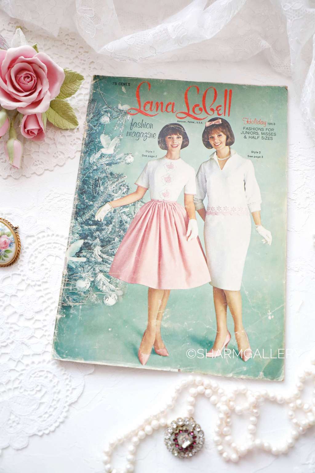 Винтажный журнал мод Lana Lobell, Америка 1963г.