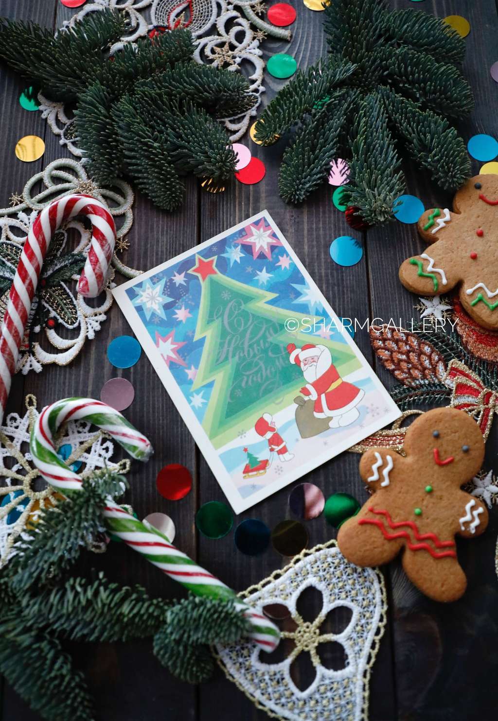 Винтажная открытка №58. "С Новым Годом!". СССР. Худ-к В.Бельтюков 1973г. Чистая.