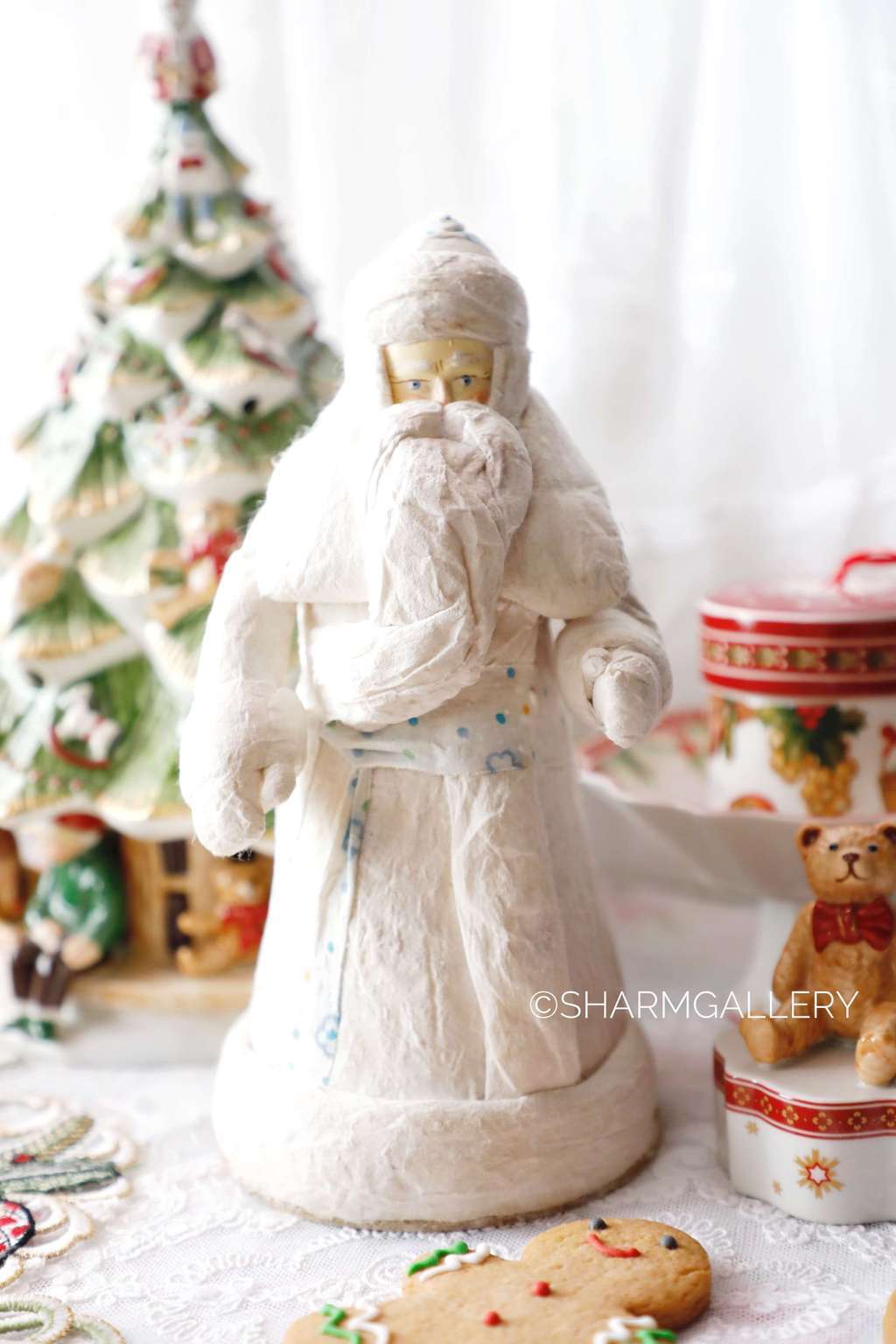 Дед Мороз из ваты №34. СССР.