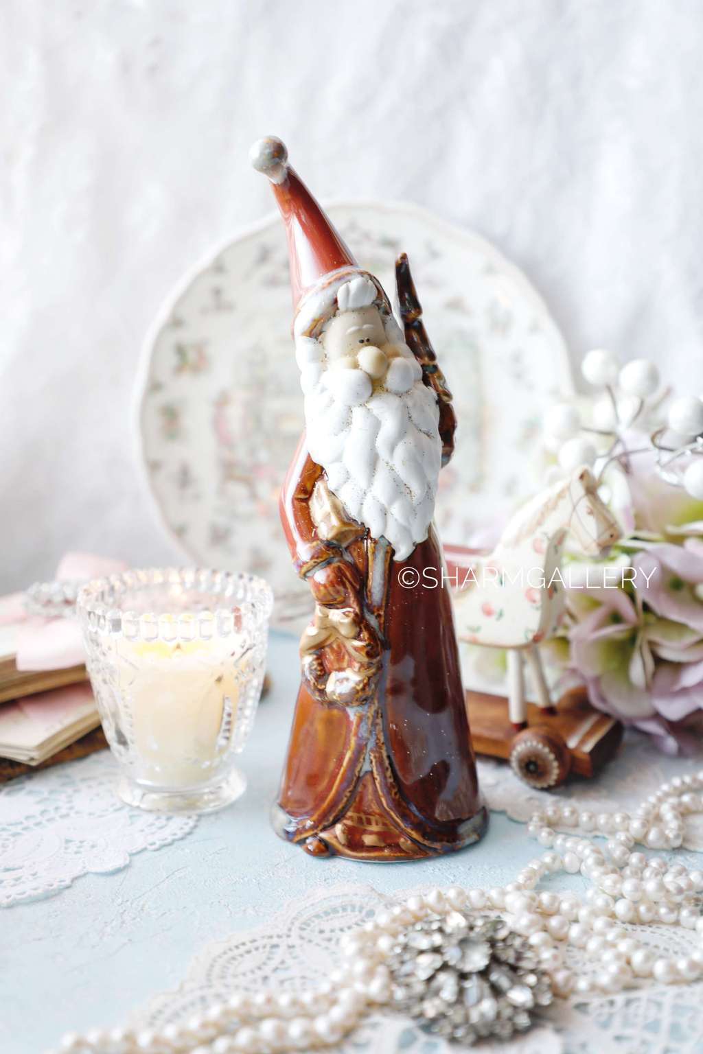 Дед Мороз (Санта Клаус) Керамика, Boru Нидерланды + подарок!