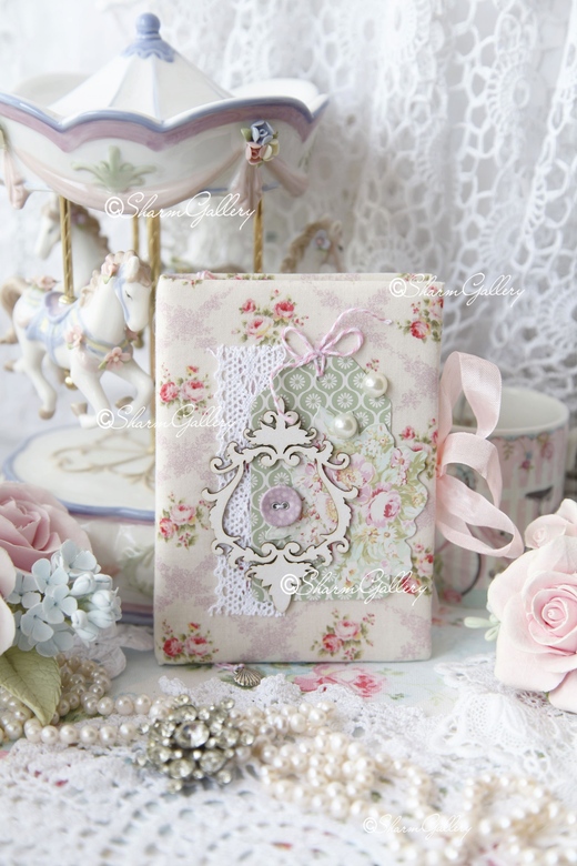 Блокнот №87, ручной работы. (Midi size)