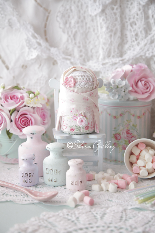 Крупеничка "Дымка" славянская кукла - оберег для дома, ручная работа.