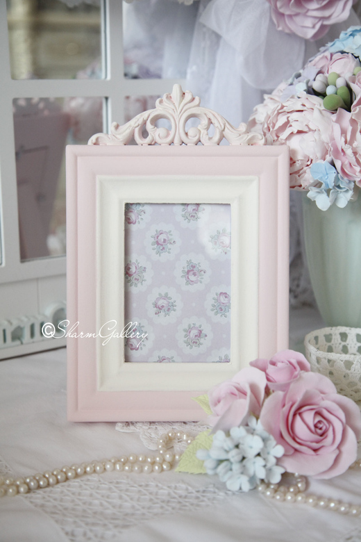 Фоторамка "Pink". Рамка для фото интерьерная.