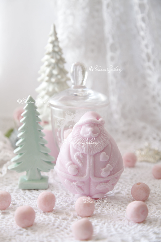 "Санта", новогоднее мыло.