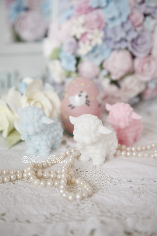 Овечка. Мыло ручной работы.