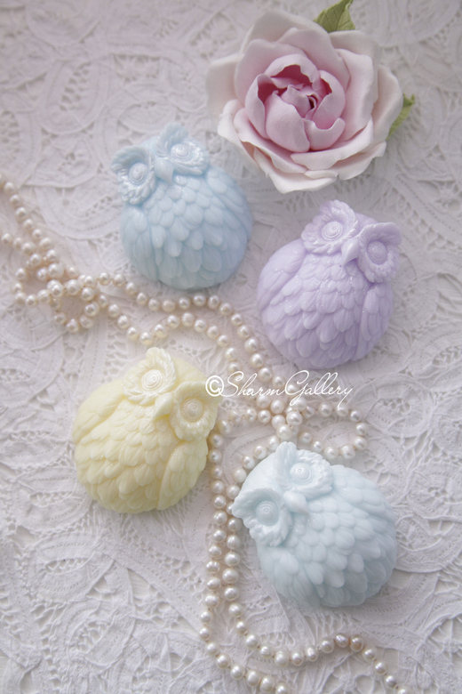 "Сова". Мыло ручной работы.