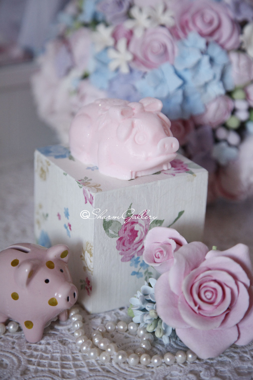 "Свинка". Мыло ручной работы.
