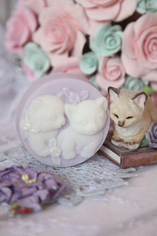 "Sweet Kittens". Мыло ручной работы.