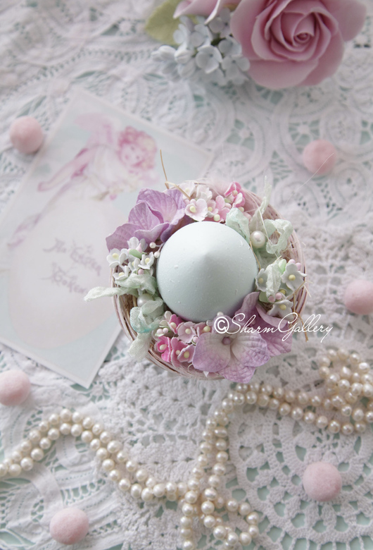 Интерьерная, пасхальная композиция "Sweet Easter", авторская работа.