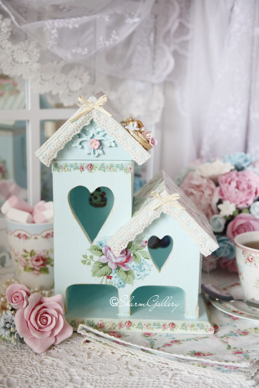 Чайный домик "Sweet shabby Teahouse", двойной.