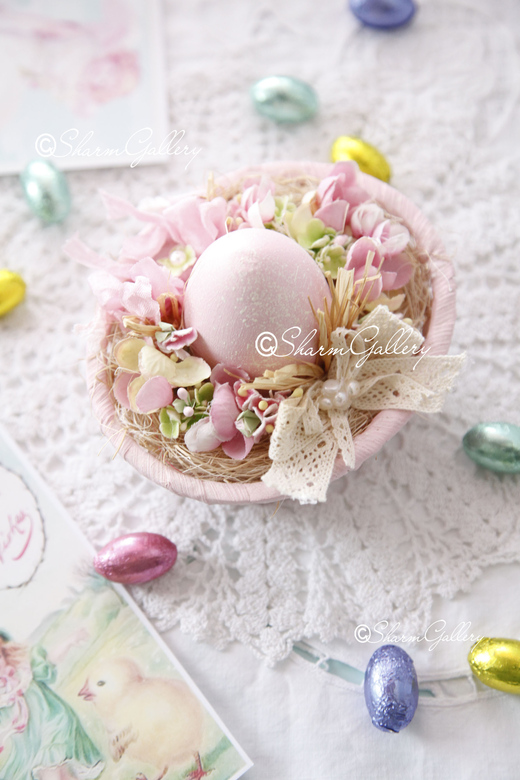 Интерьерная, пасхальная композиция "Easter".