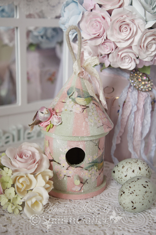 "Яблоня в цвету". Скворечник декоративный.