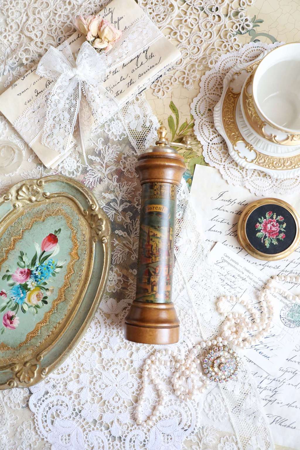 Деревянная перцемолка, Флоренция, винтаж, Италия.