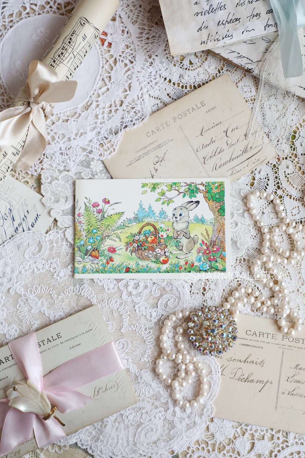 Открытка СССР. №93 "Поздравляем". Чистая.